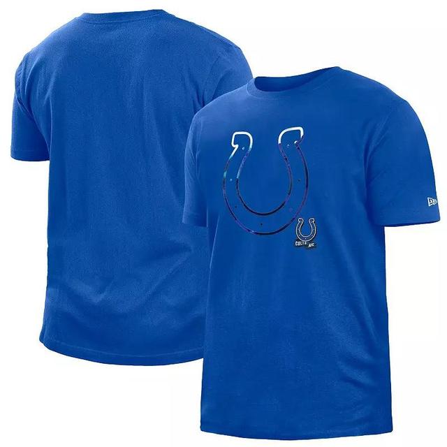 Mens New Era Indianapolis Colts 2022 Sideline Ink Dye T-Shirt Product Image