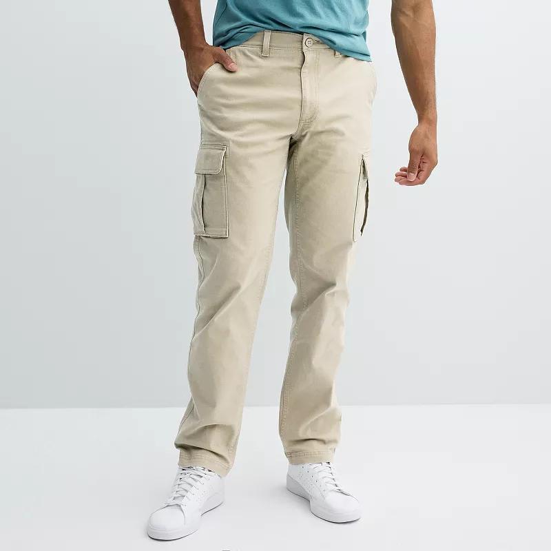 Mens Sonoma Goods For Life Canvas Cargo Pants Product Image