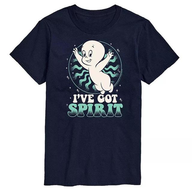 Mens Casper Ive Got Spirit Graphic Tee Blue Product Image