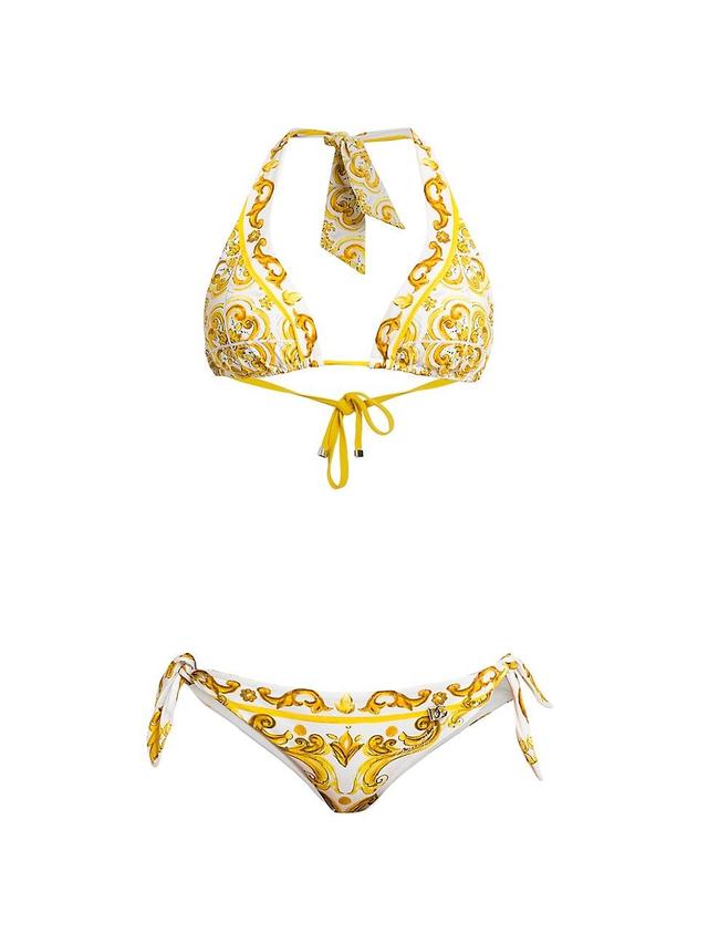 Womens Maiolica Triangle Bikini Product Image