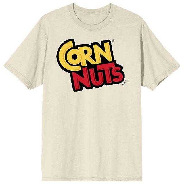 Mens Corn Nuts Logo Graphic Tee Beige Product Image