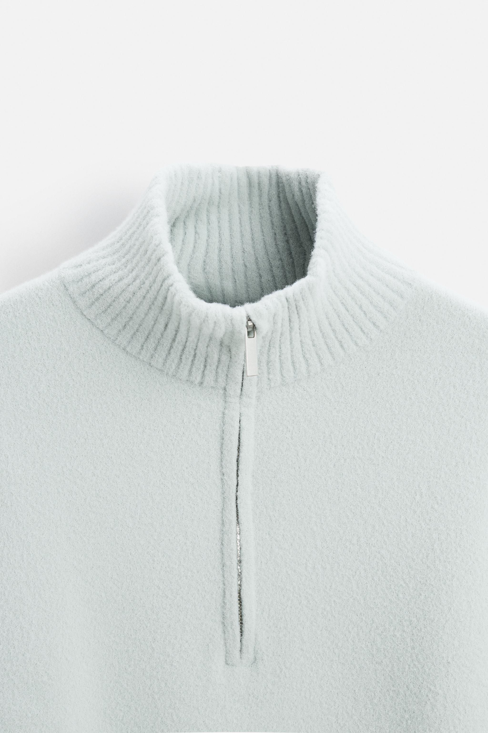 QUARTER ZIP SWEATER Product Image