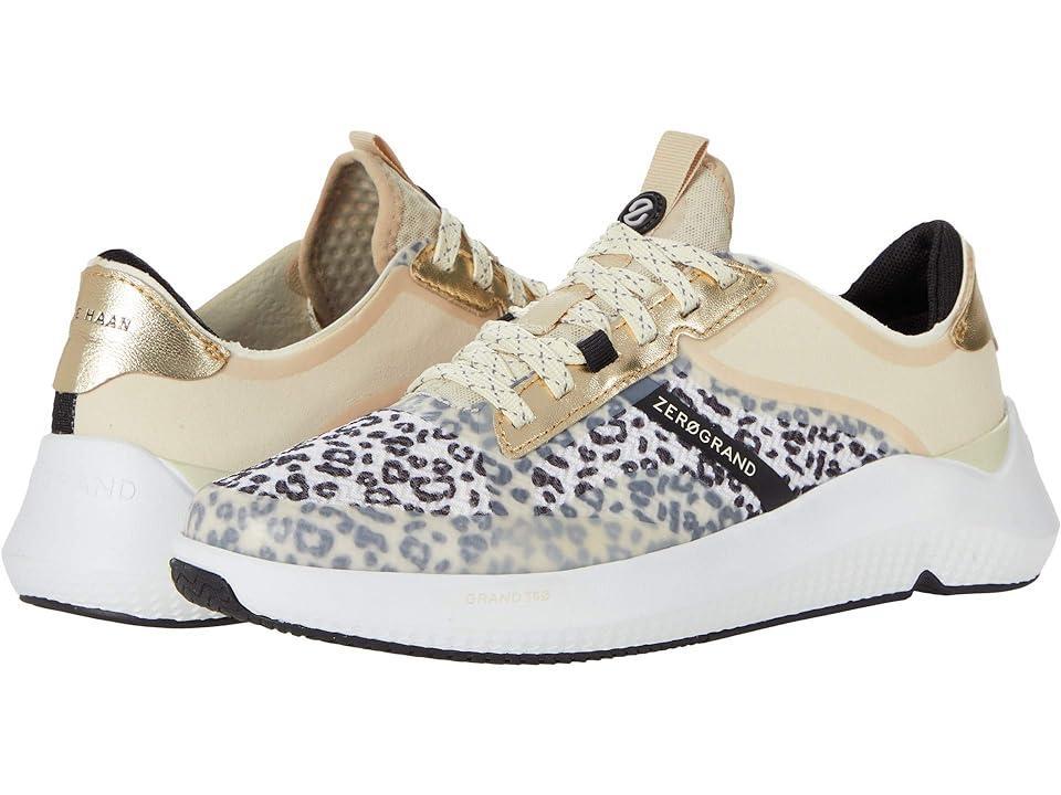 Cole Haan ZeroGrand Winner Tennis Sneaker (White/Grey/Black/Gold) Women's Shoes Product Image