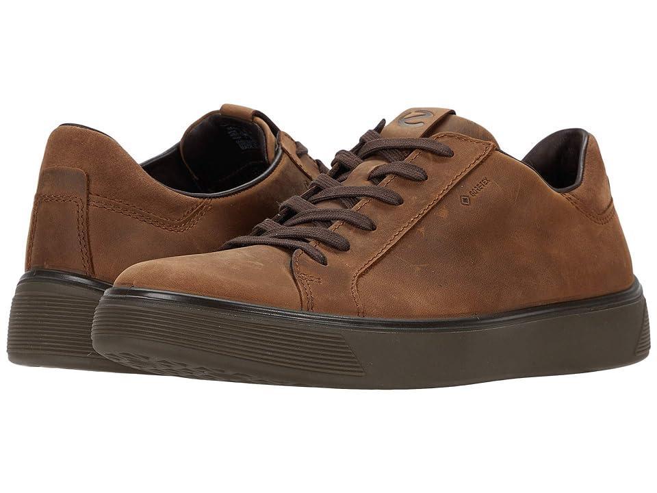 ECCO Street Tray GORE-TEX(r) Sneaker (Cocoa Brown/Cocoa Brown) Men's Shoes Product Image