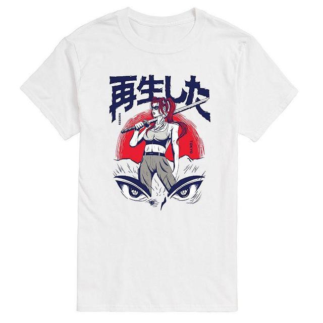 Big & Tall Anime Reborn Tee, Mens Product Image