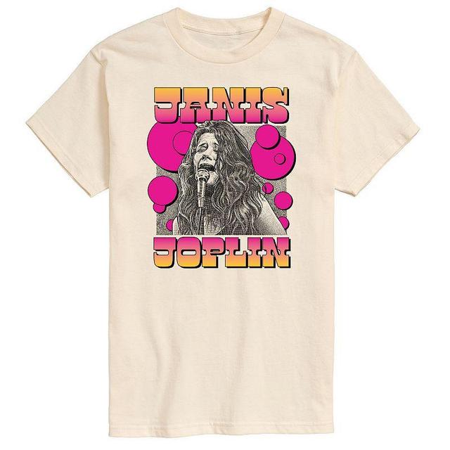 Mens Janis Joplin Drawing Tee Dark Beige Product Image