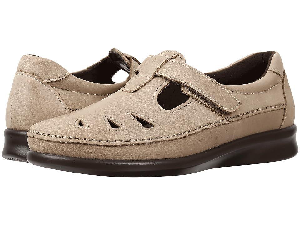 SAS Roamer Leather Strap Flat Loafers Product Image