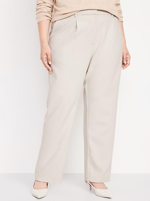 Extra High-Waisted Taylor Relaxed Slim Trouser Pants Product Image