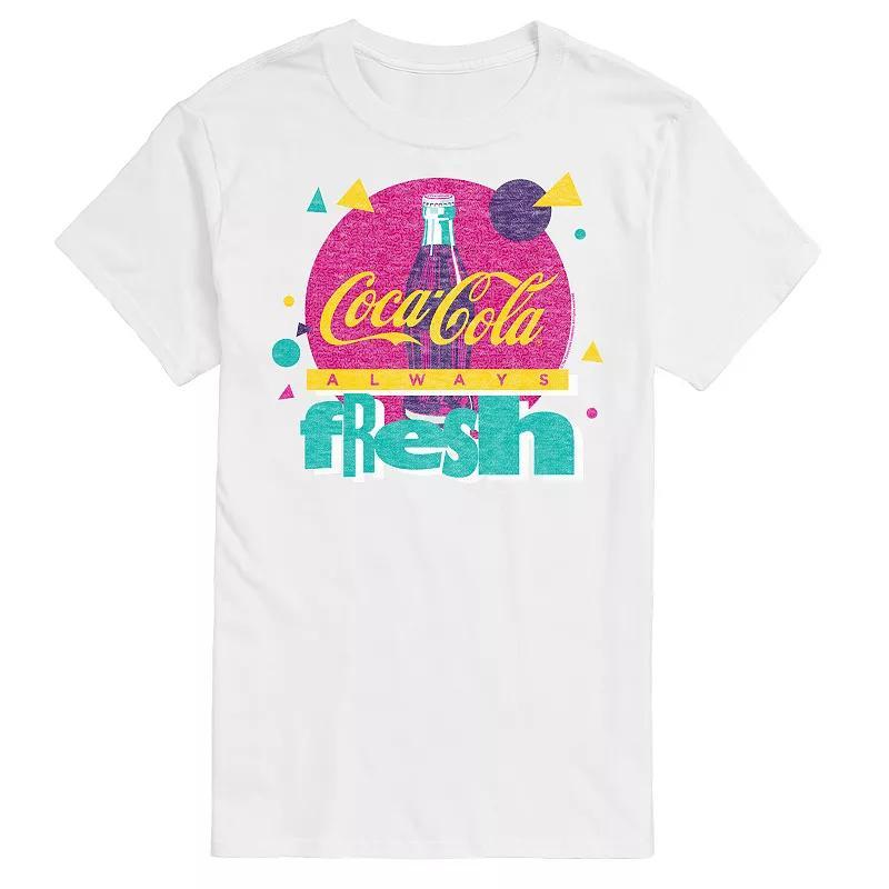 Mens CocaCola Always Fresh Logo Graphic Tee Product Image