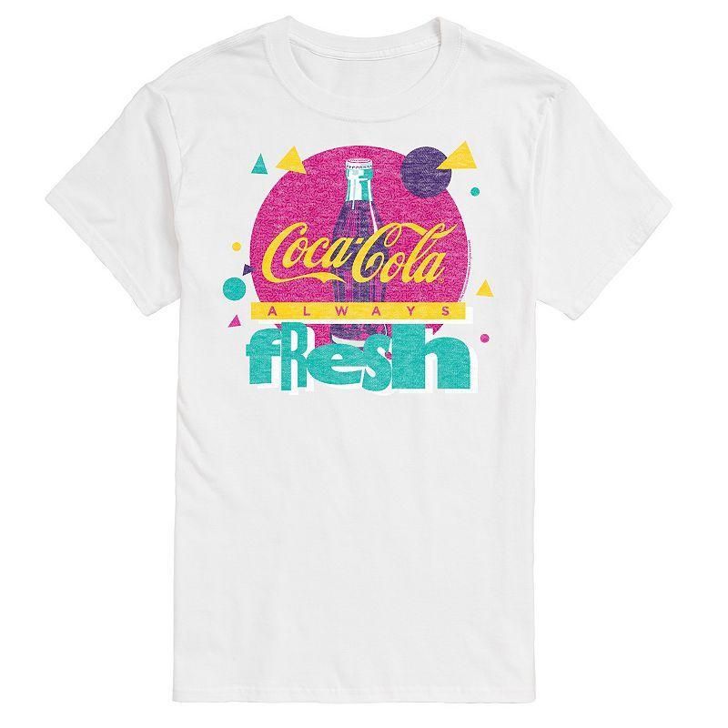 Mens CocaCola Always Fresh Logo Graphic Tee Product Image