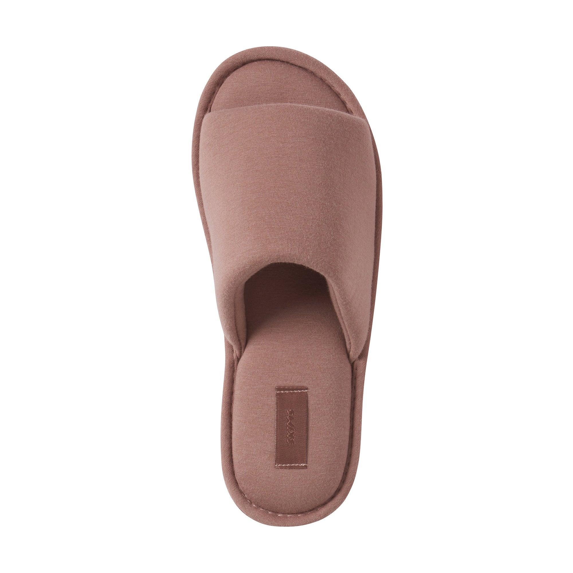 MENS COTTON SLIPPER | UMBER Product Image