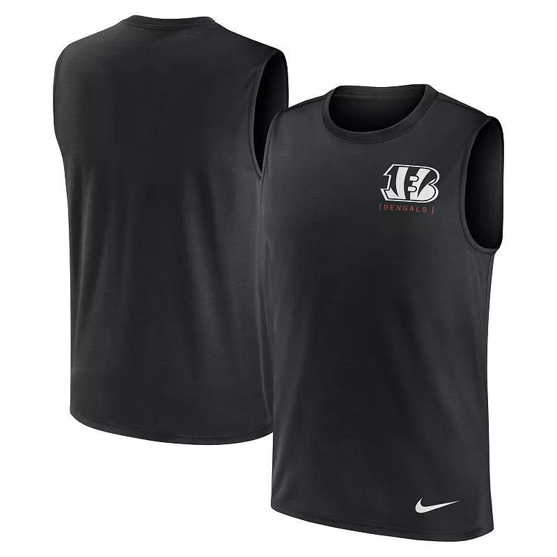 Nike Mens Black Cincinnati Bengals Muscle Tank Top Product Image