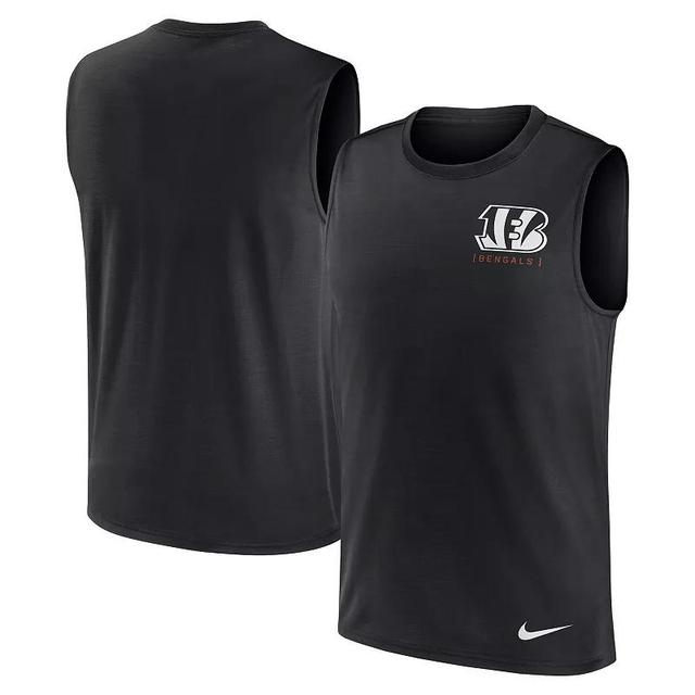 Nike Mens Black Cincinnati Bengals Muscle Tank Top Product Image