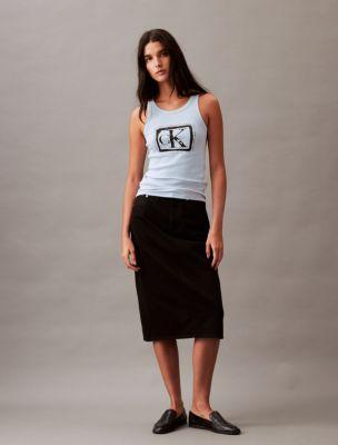 Contour Rib Monogram Logo Tank Product Image