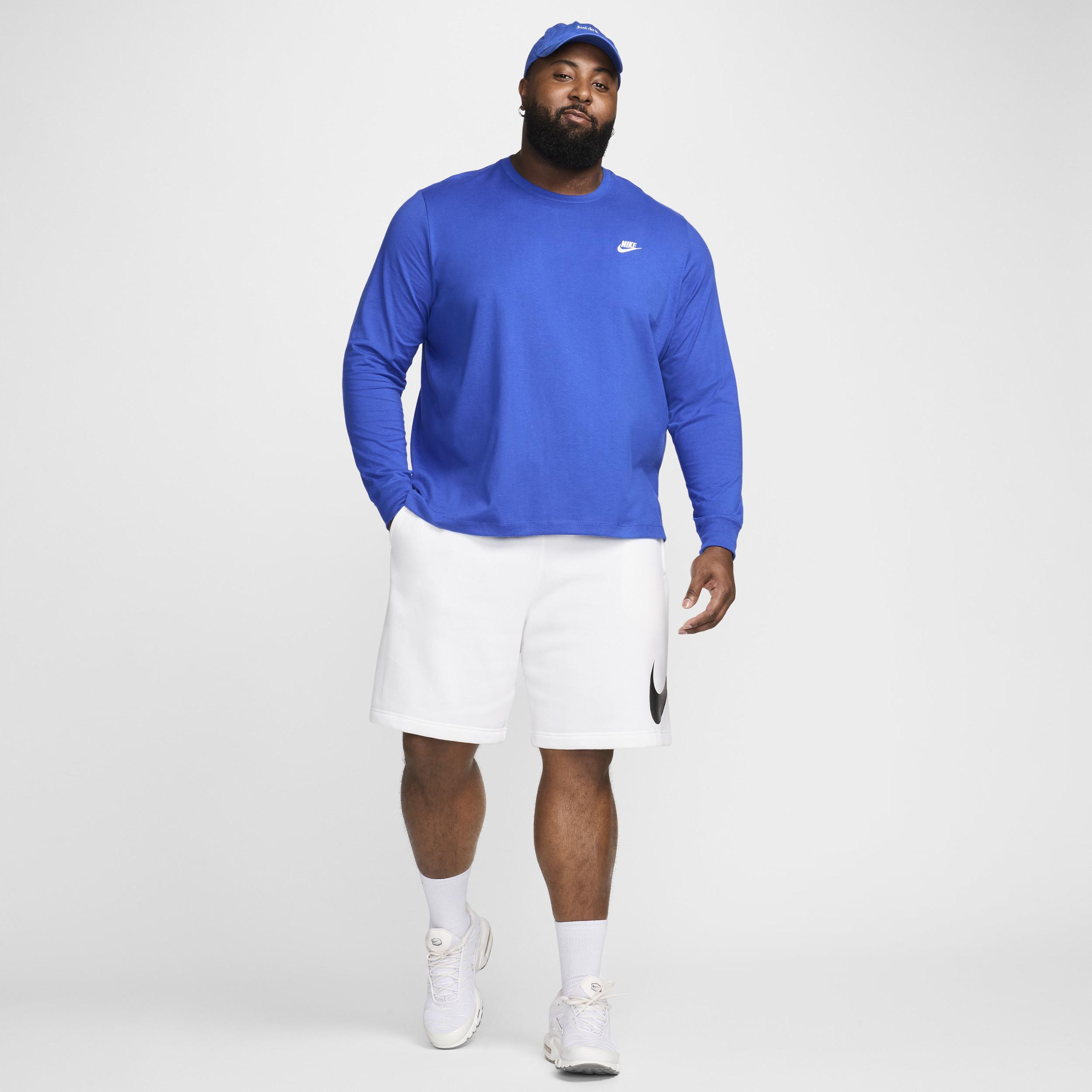 Men's Nike Sportswear Club Long-Sleeve T-Shirt Product Image