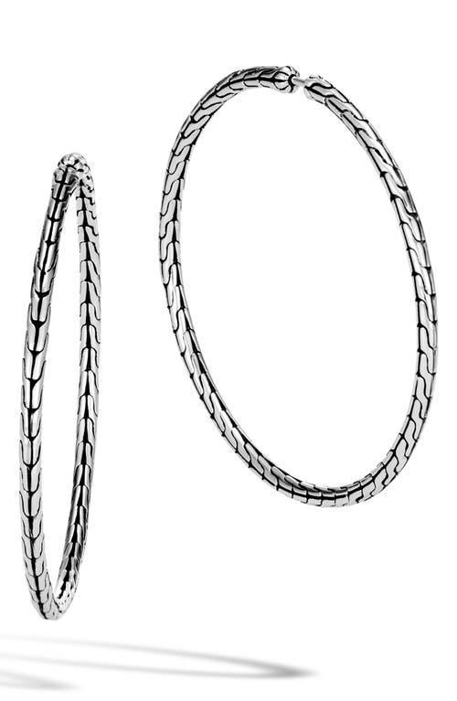 John Hardy Classic Chain Large Hoop Earrings Product Image