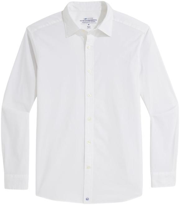 On-The-Go brrrº Solid Spread Collar Shirt Product Image