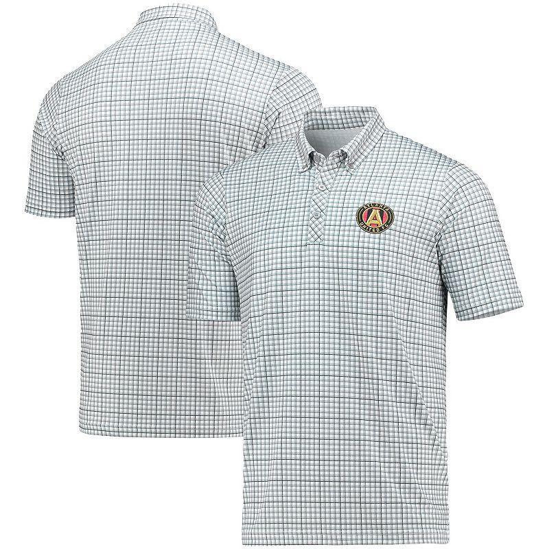 Mens Antigua Gray Atlanta United FC Deliver Polo Product Image