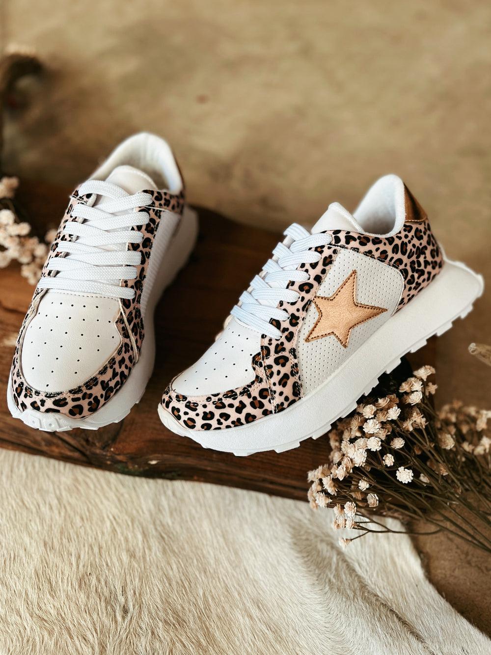 Smith Leopard Sneakers Product Image