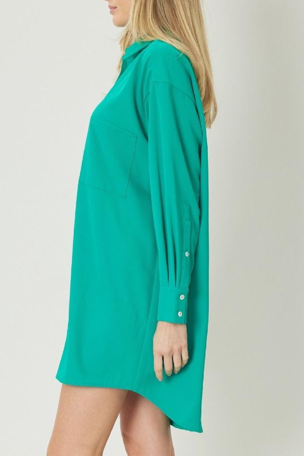 Button Up Dress Tunic Product Image