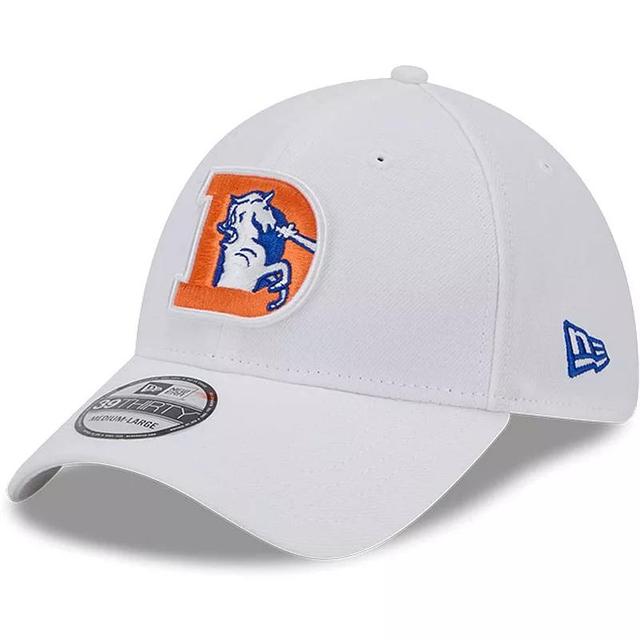 Mens New Era Denver Broncos Throwback 39THIRTY Flex Hat Product Image