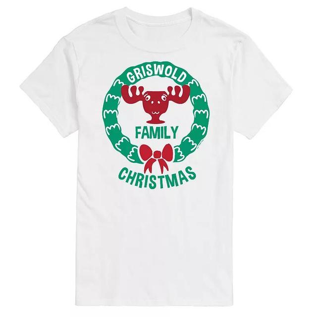 Big & Tall National Lampoons Christmas Vacation Family Christmas Graphic Tee, Mens Product Image