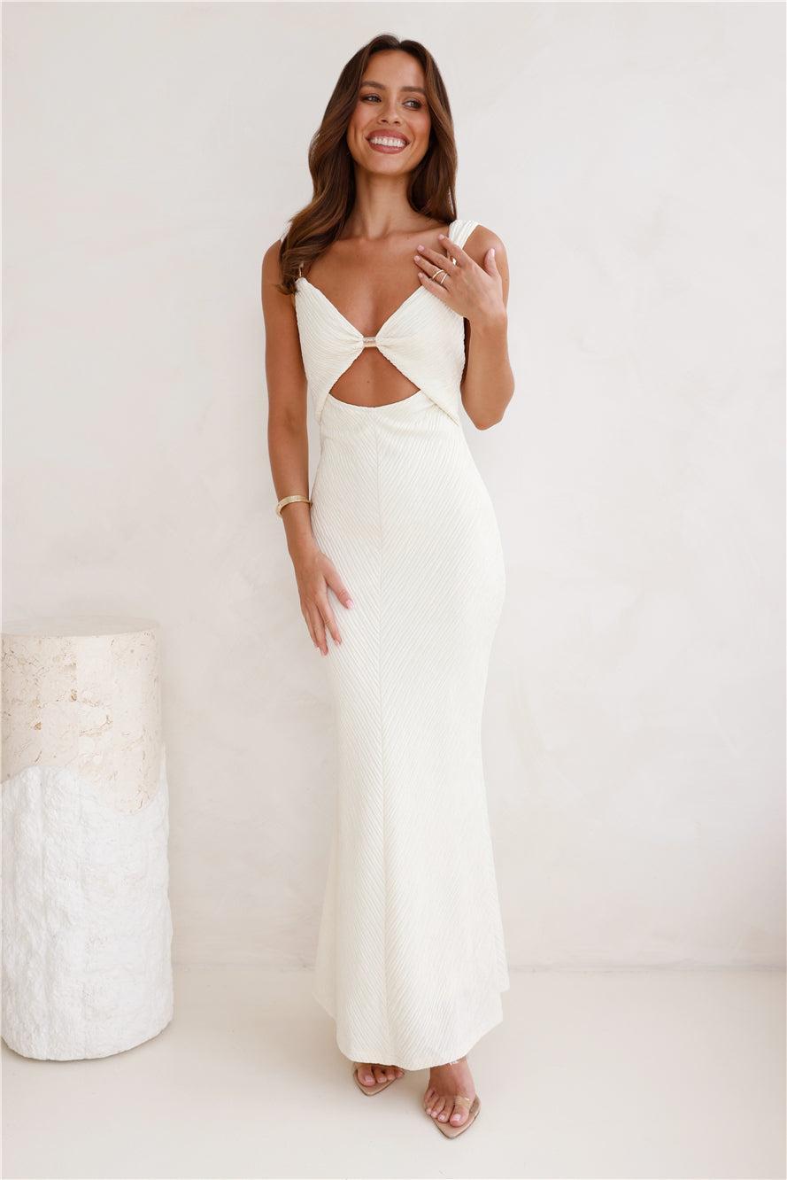 Seychelles Island Maxi Dress Off White Product Image