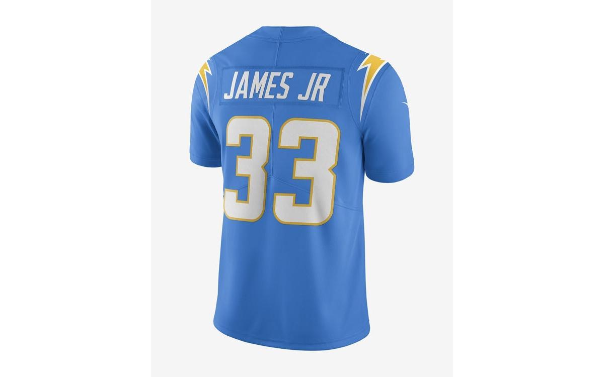 Mens Nike Derwin James Powder Blue Los Angeles Chargers Vapor Limited Jersey Product Image