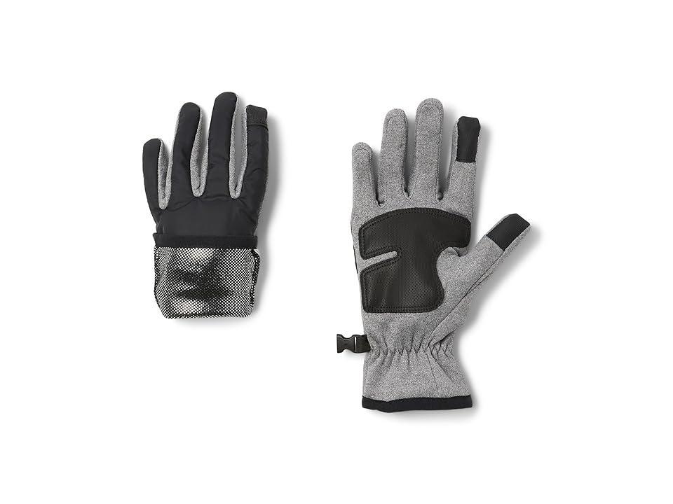 Columbia Wocloudcap Fleece Gloves (City Grey Heather/Black) Extreme Cold Weather Gloves Product Image