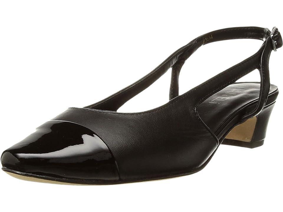 Vaneli Aliz Nappa/Black Patent) Women's 1-2 inch heel Shoes Product Image