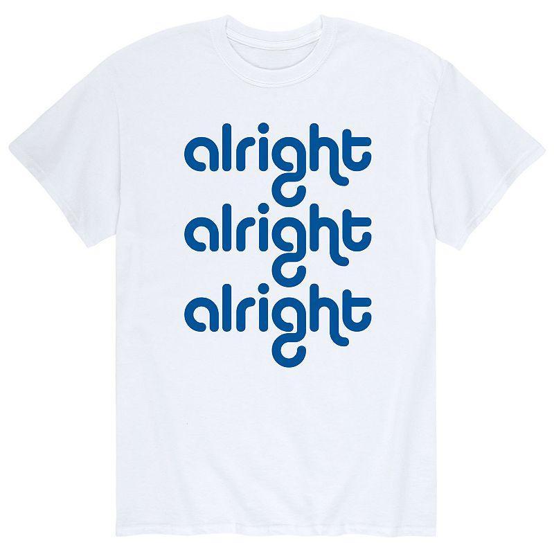 Mens Alright Alright Alright Tee Product Image