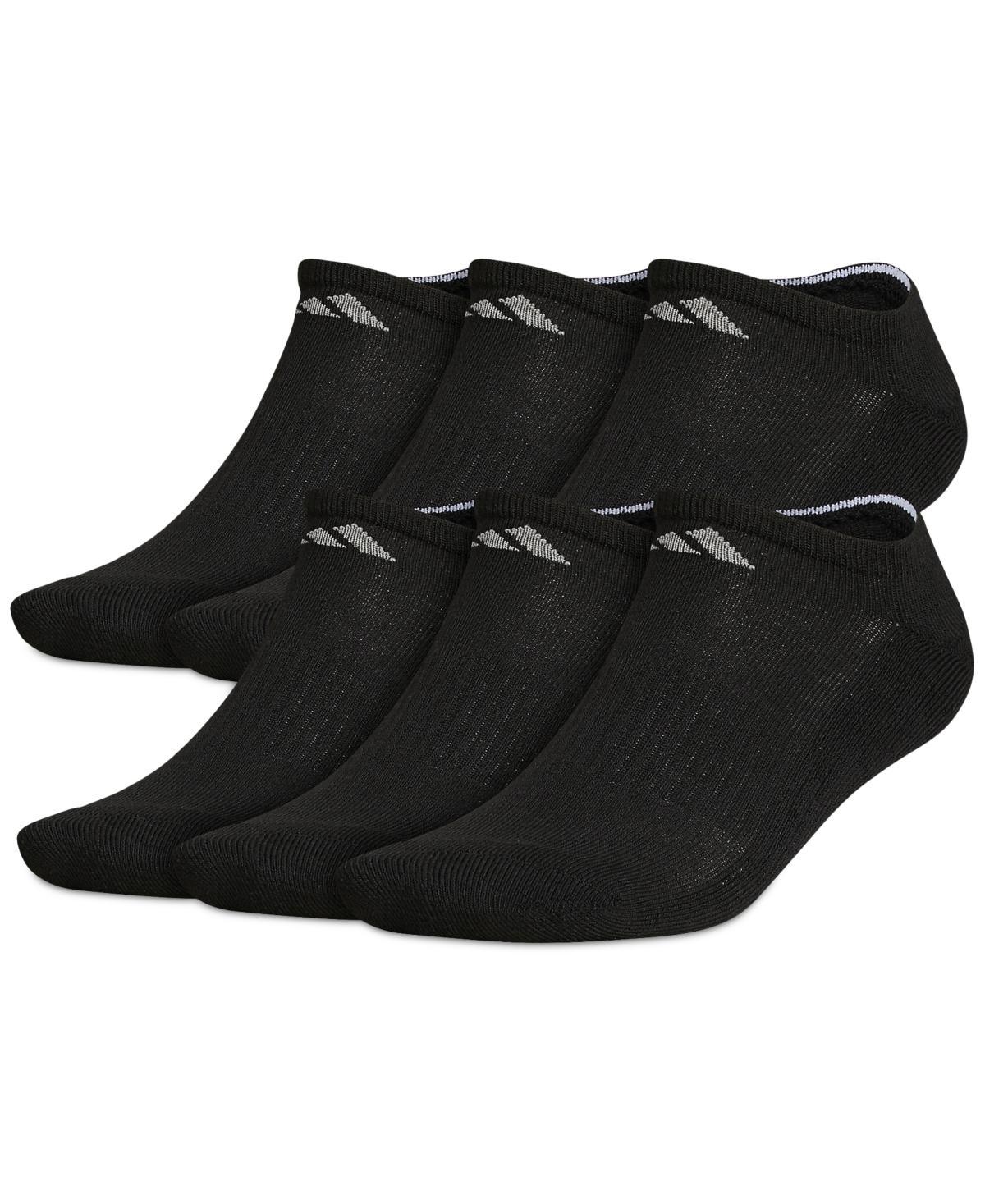 Mens adidas 6-pack Athletic Cushioned No-Show Socks Product Image