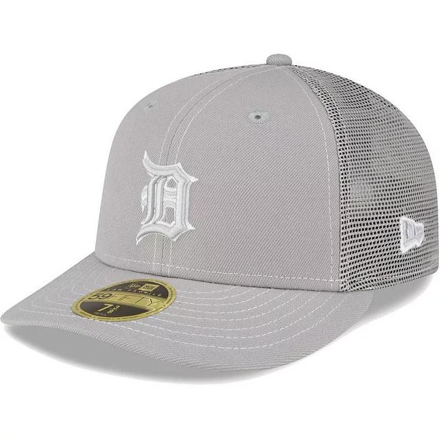 Mens New Era Gray Detroit Tigers 2023 On-Field Batting Practice Low Profile 59FIFTY Fitted Hat Product Image