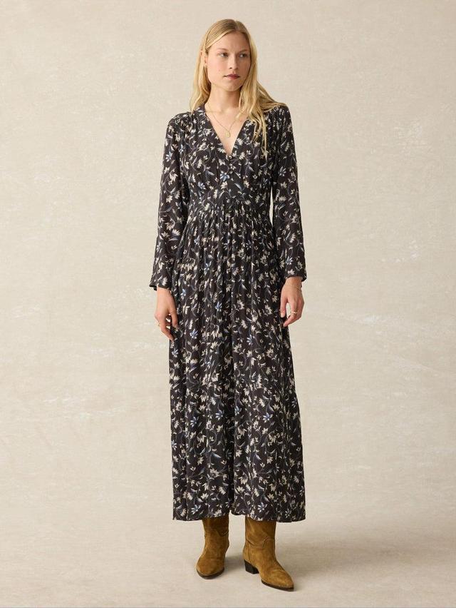 Dakota Dress - Blue Jasmine Floral Product Image