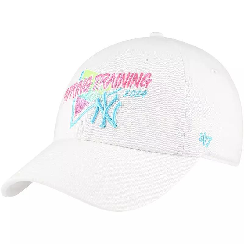 Mens 47 New York Yankees 2024 Spring Training Vapor Wave Clean Up Adjustable Hat Product Image