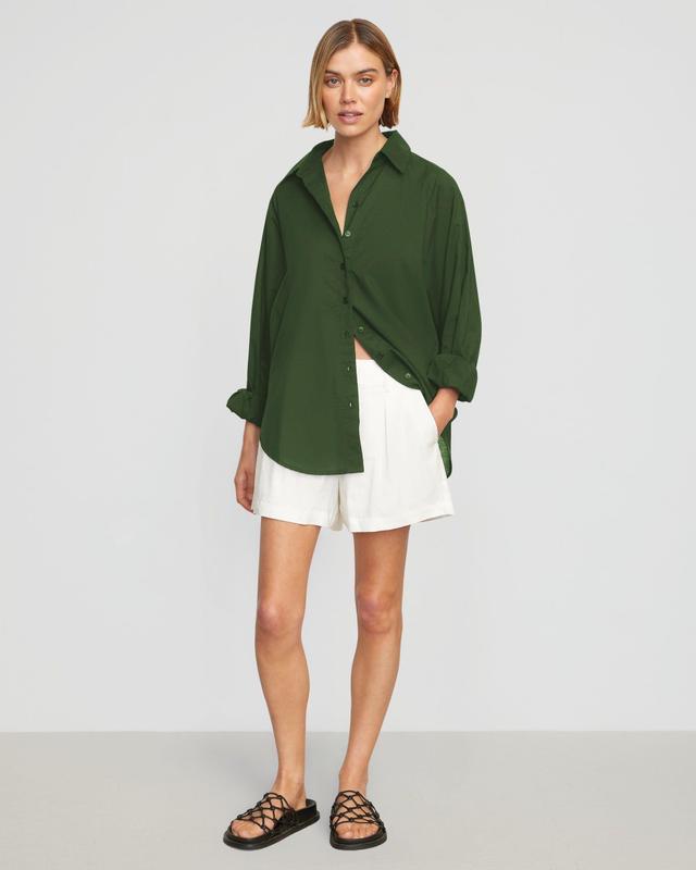 Dakota Oversized Organic Cotton Shirt Product Image