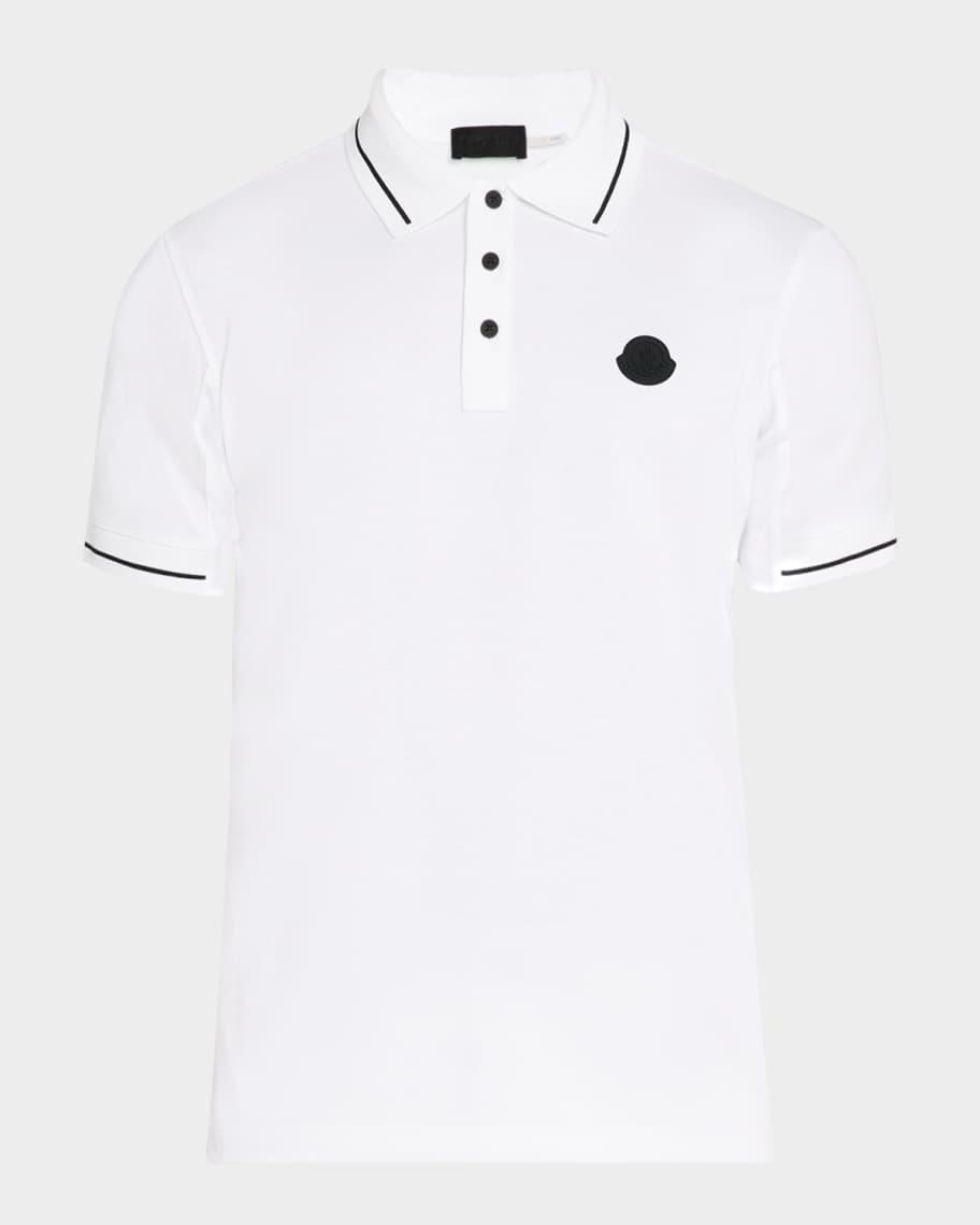 Mens Cotton Tipped Polo Shirt Product Image