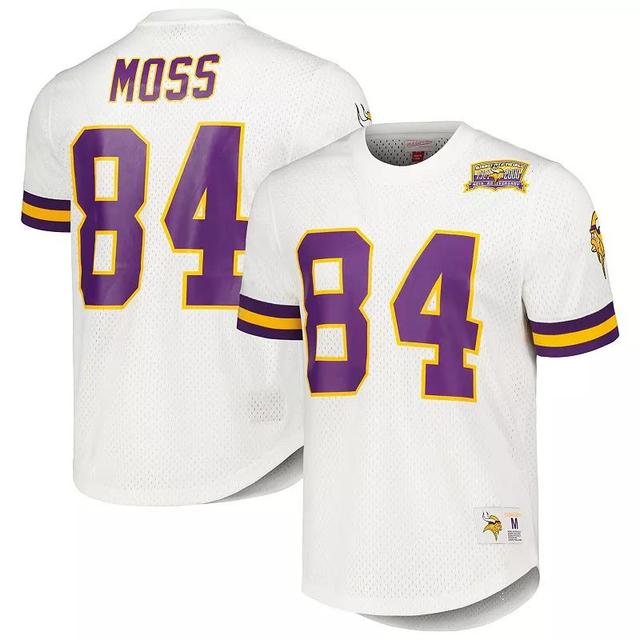 Mens Mitchell & Ness Randy Moss Minnesota Vikings Retired Player Name & Number Mesh Top Product Image