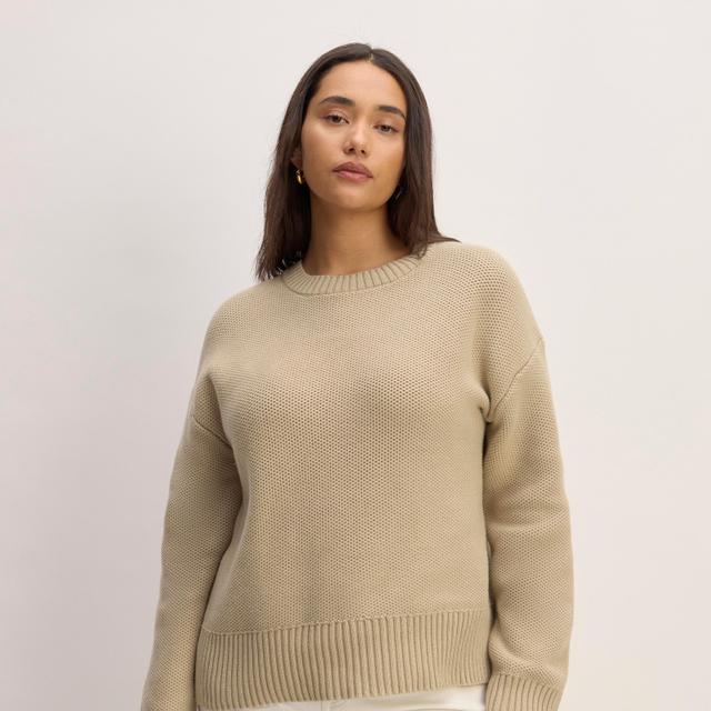 Cotton Honeycomb Square Crew by Everlane Product Image