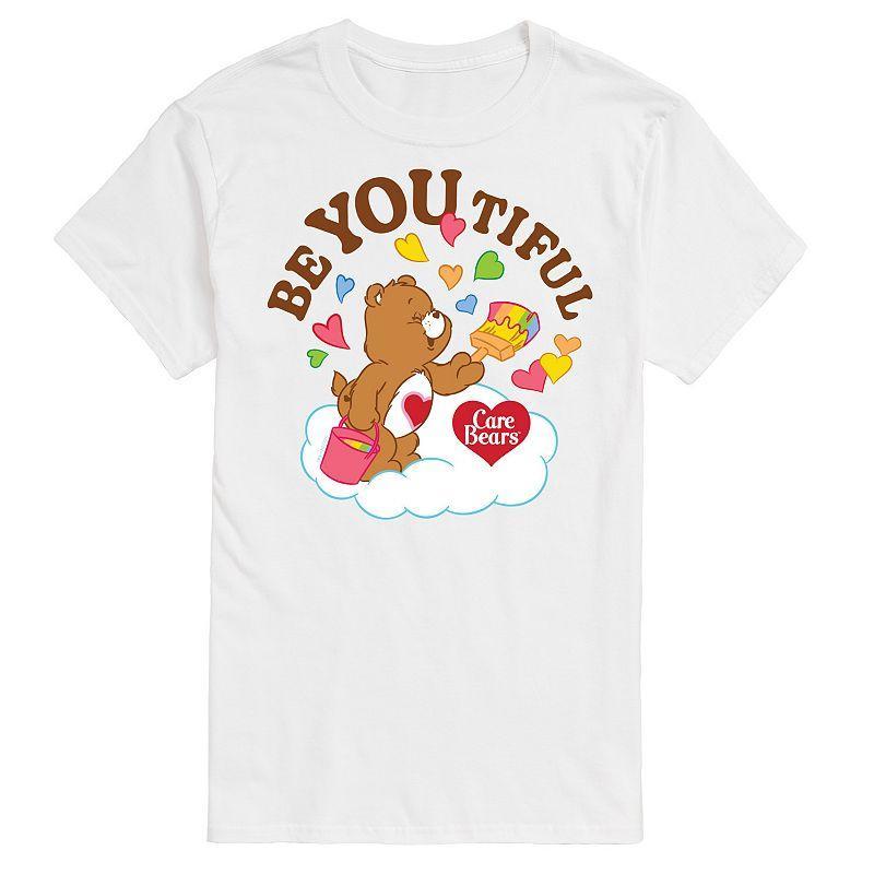 Big & Tall Care Bears Be You Tiful Graphic Tee, Mens Product Image