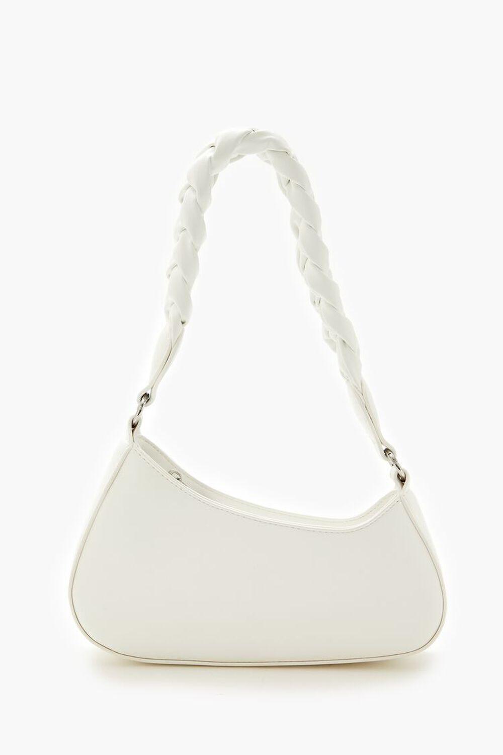 Asymmetrical Braided Baguette Bag | Forever 21 Product Image