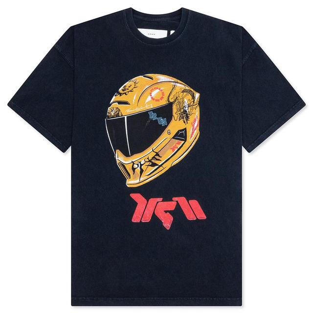 Feature x D-R-G-N Helmet Tee - Vintage Black Male Product Image