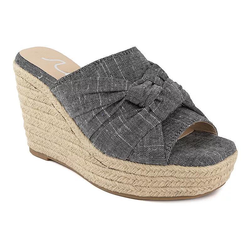 Sugar Womens Harlem Wedge Sandals Product Image