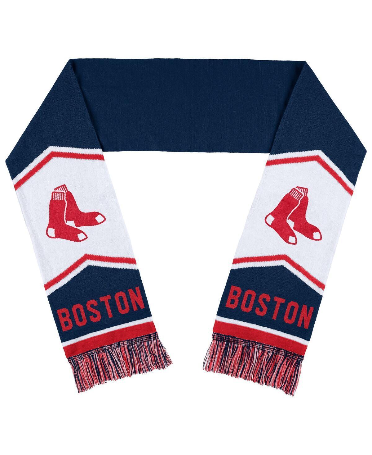 WEAR by Erin Andrews Boston Red Sox Jacquard Stripe Scarf Product Image