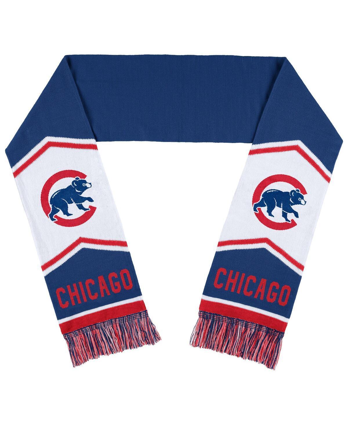 WEAR by Erin Andrews Chicago Cubs Jacquard Stripe Scarf Product Image