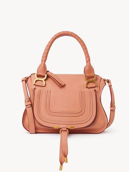 Small Marcie bag in grained leather Product Image