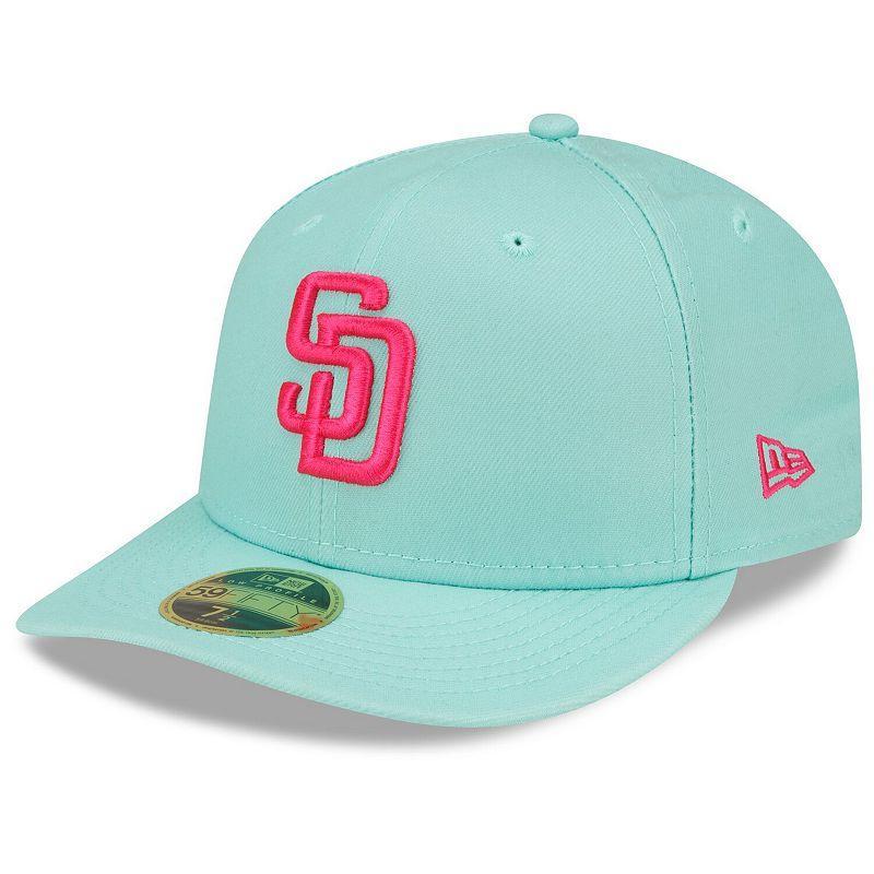 Mens New Era Mint San Diego Padres 2022 City Connect Low Profile 59FIFTY Fitted Hat Turquoise A Product Image