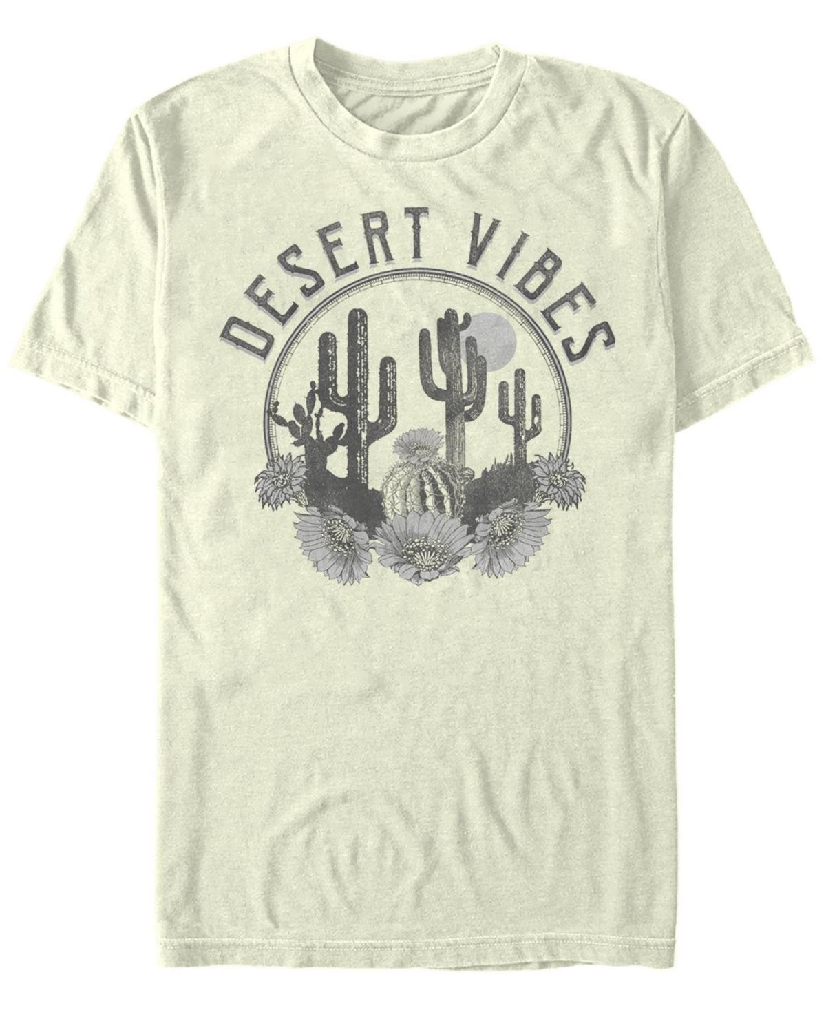 Mens Desert Vibes Cactus Flowers Tee Product Image