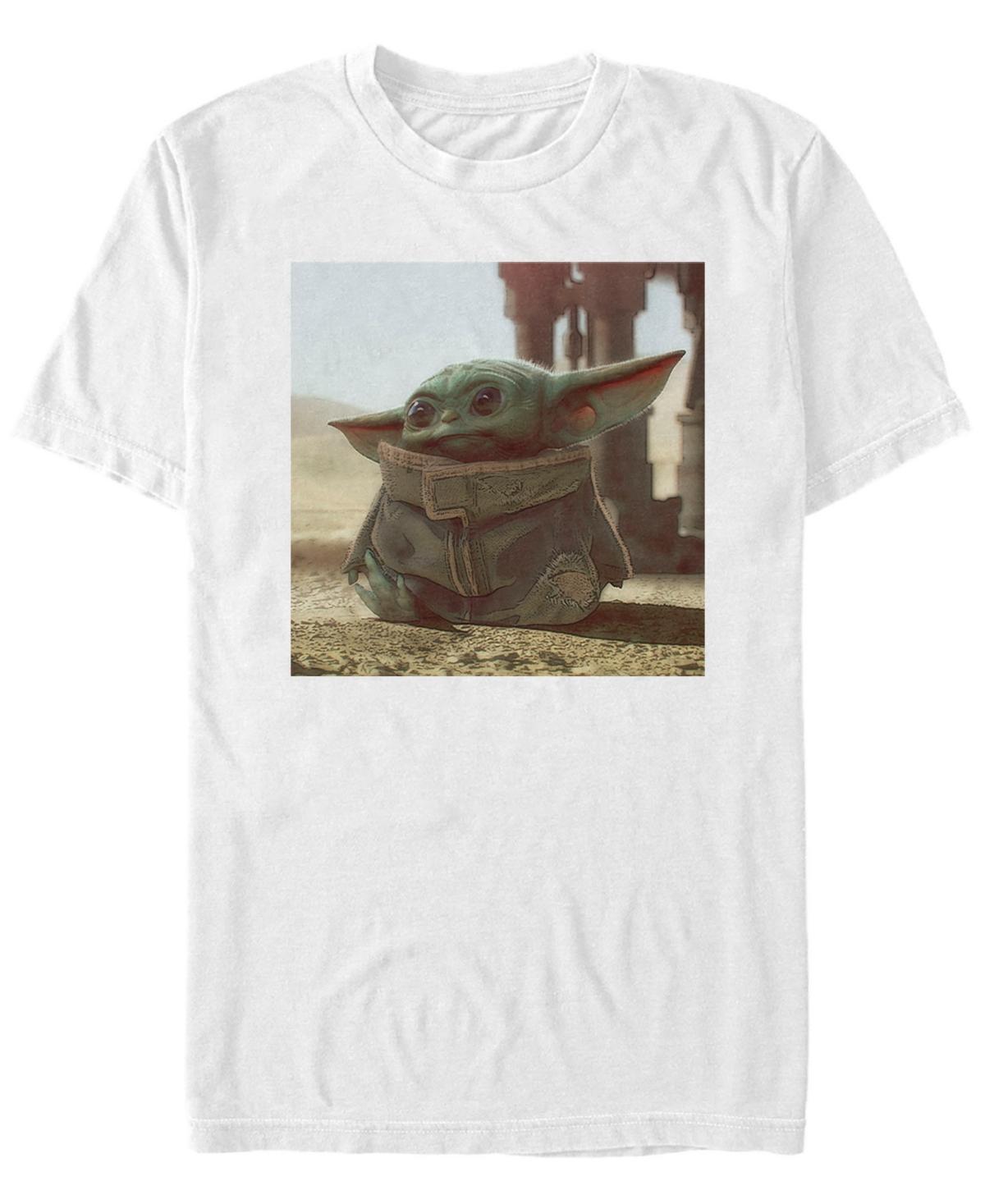 Mens Star Wars The Mandalorian The Child aka Baby Yoda Poster Tee Product Image