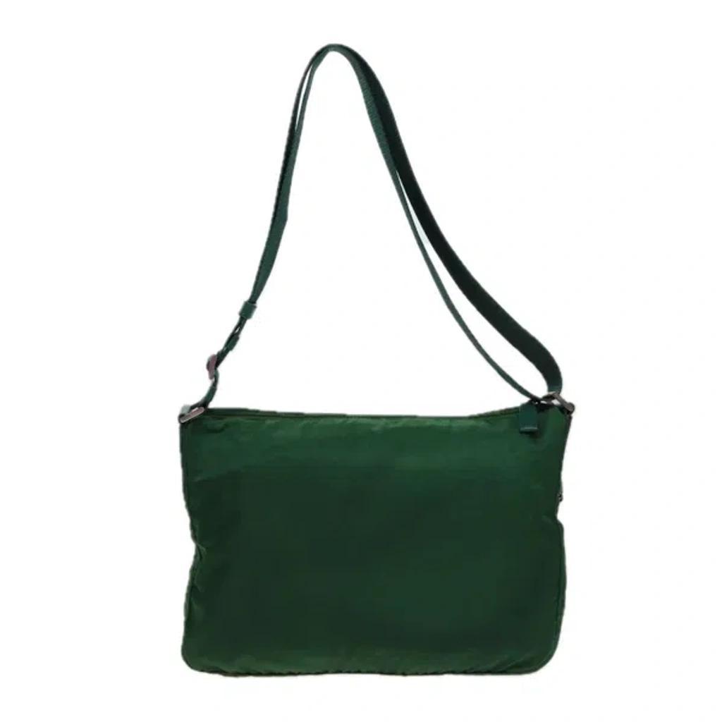 Tessuto Green Synthetic Shoulder Bag () Product Image